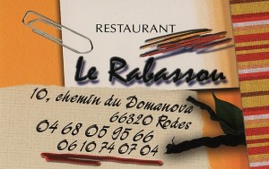 En allant de Perpignan vers Prades, tourner à gauche 200 mètres avant le pont de chemin de fer en briques, puis 200 m en suivant les indications.