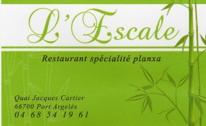 Restaurant. Très bon poisson Dessert fait maison